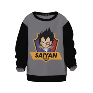 Dragon Ball Z Vegeta The Saiyan Prince Kids Sweatshirt