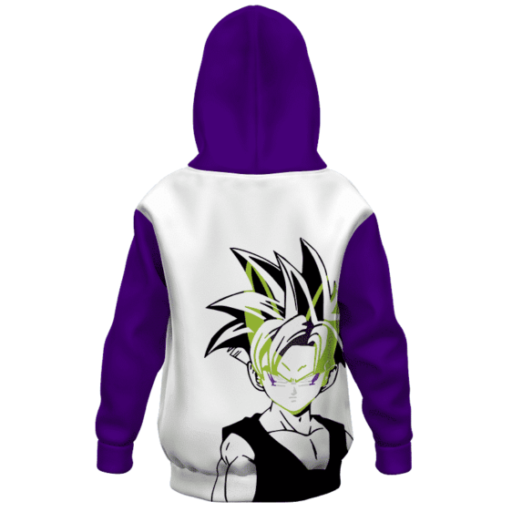 Dragon Ball Z Young Gohan Cell Saga Awesome Kids Hoodie Back