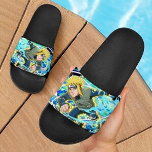 Minato Namikaze Jounin Fourth Hokage Yellow Flash Slide Sandals
