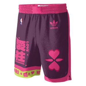 Mitsuri Kanroji Adidas Love Breathing NBA Shorts