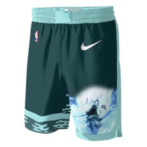 Muichiro Tokito Nike Mist Pattern Jersey Shorts