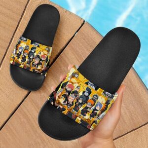 Nagato's Akatsuki Adorable Chibi Members Slide Footwear