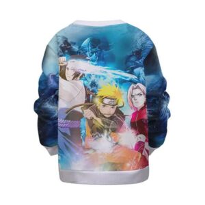 Naruto Sasuke And Sakura Team 7 Naruto Shippuden Kids Sweater