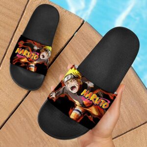 Naruto Shippuden Kyubi Chakra Fantastic Slide Slippers