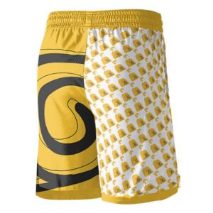 Naruto Uzumaki Seal Pattern Basketball Shorts