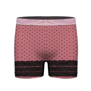 Nezuko Asanoha Costume Pattern Men's Underwear