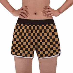 Tanjuro Kamado Checkered Haori Women's Shorts