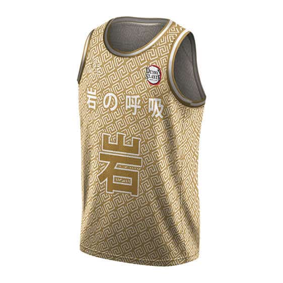 Team Hashira Stone Pillar Gyomei Basketball Jersey