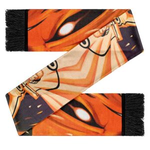 Unite Attack Naruto Uzumaki & Kurama Orange Cool Wool Scarf