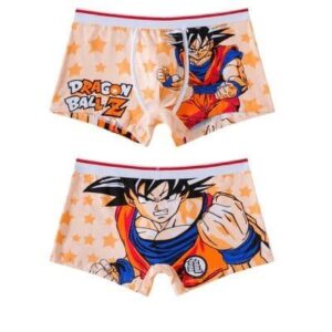 Dragon Ball Z Son Goku Kame Kanji Star Pattern Boxer Shorts