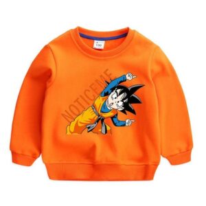 Dragon Ball Z Notice Me Goten Fusion Position Kids Sweatshirt